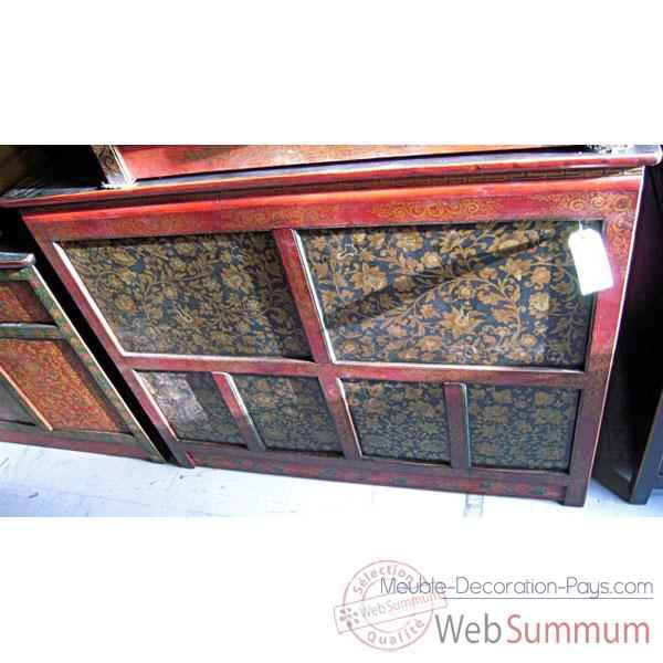 Buffet tibetain 6 portes style Chine -C0645