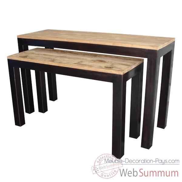Table basse design de salon Meuble d\'Indonesie -54252