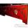 Buffet bas 4 portes rouge laqué style Chine -CHN246