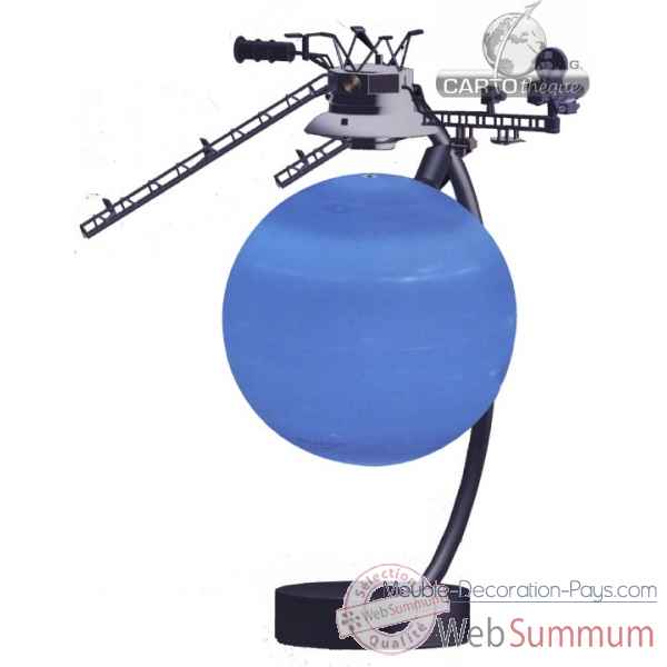 Globe 15 cm magnetique flottant neptune Cartotheque EGG -SLMF15NEPT