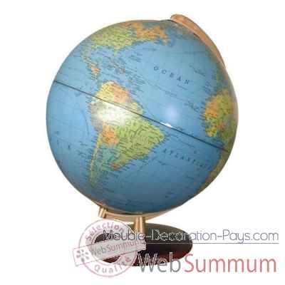 Globe 30 cm imperial plastique - noyer columbus -CO463052