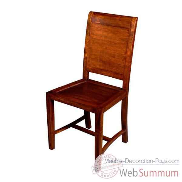 Chaise strie Meuble d'Indonesie -53971