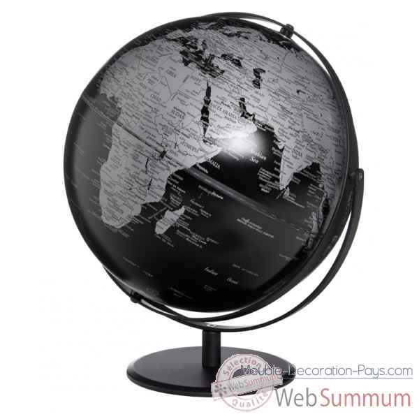 Globe saturn noir mat emform -se-0830
