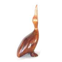 Lasterne-Miniature a poser-Le pelican avalant - 21 cm - PE20R