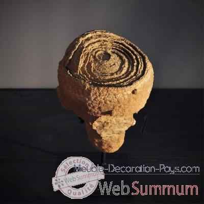 Stromatolithe simple Objet de Curiosite -FO015