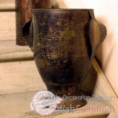 Vase feuilles Objet de Curiosite -DC003