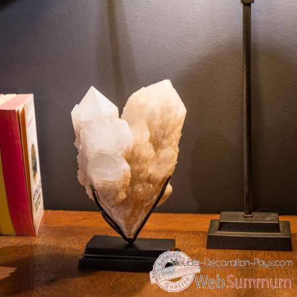 Bloc de quartz laiteux naturels Objet de Curiosite -PUMI635