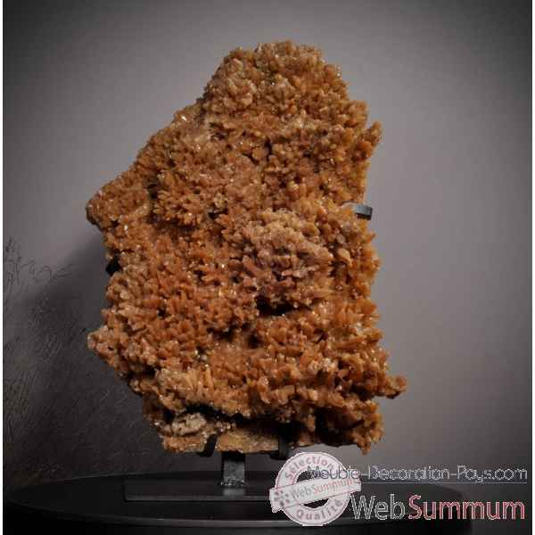 Calcite caramel du maroc 54x40cm Objet de Curiosite -PUMI433