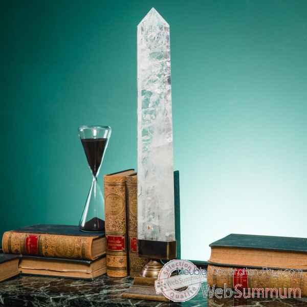 Cristal de roche ht43-50cm Objet de Curiosite -PUMI295-6