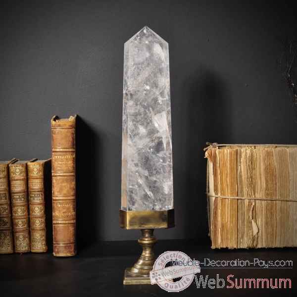 Cristal pointe polie - bresil Objet de Curiosite -PUMI277-5