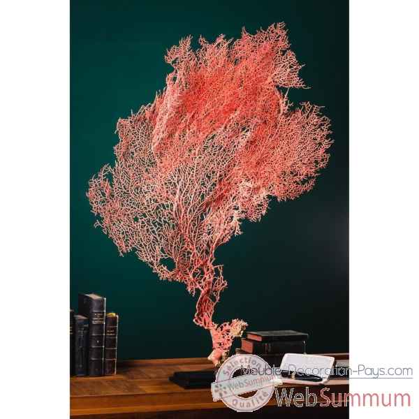 Gorgone rouge vif souple Objet de Curiosite -PU651-6