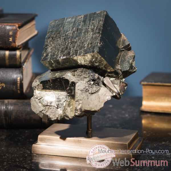 Pyrite gros cube (chine ) mm Objet de Curiosite -PUMI742-1
