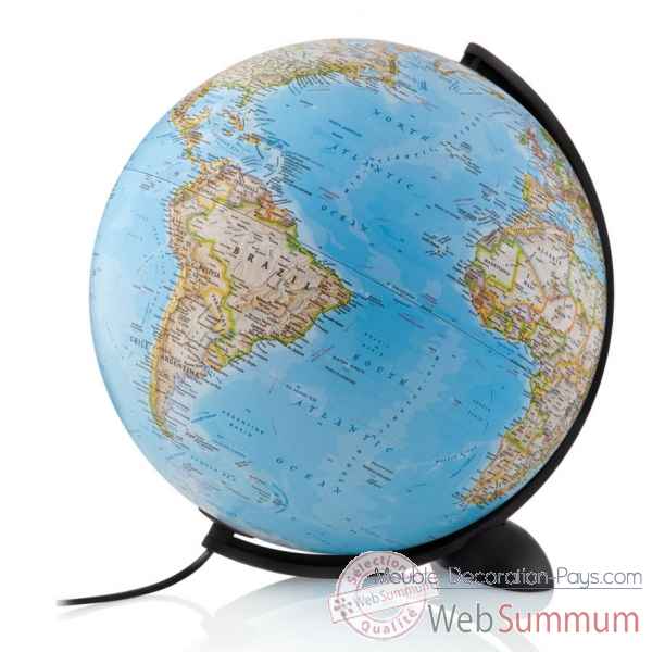 Globe silicon classic national geographic lumineux