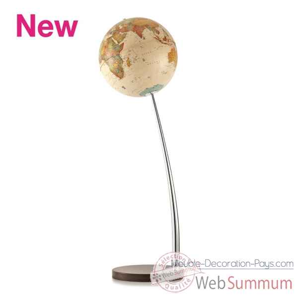 Globe vertigo antique boule 37 cm lumineux -1