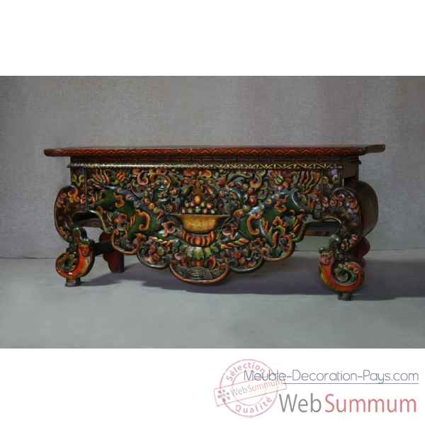 Table style tibetain 1 -KTR0132