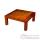 Table basse en bois ciré fabriqué en Indonésie Meuble d
