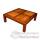 Table basse en bois cire fabriqué en Indonésie Meuble d